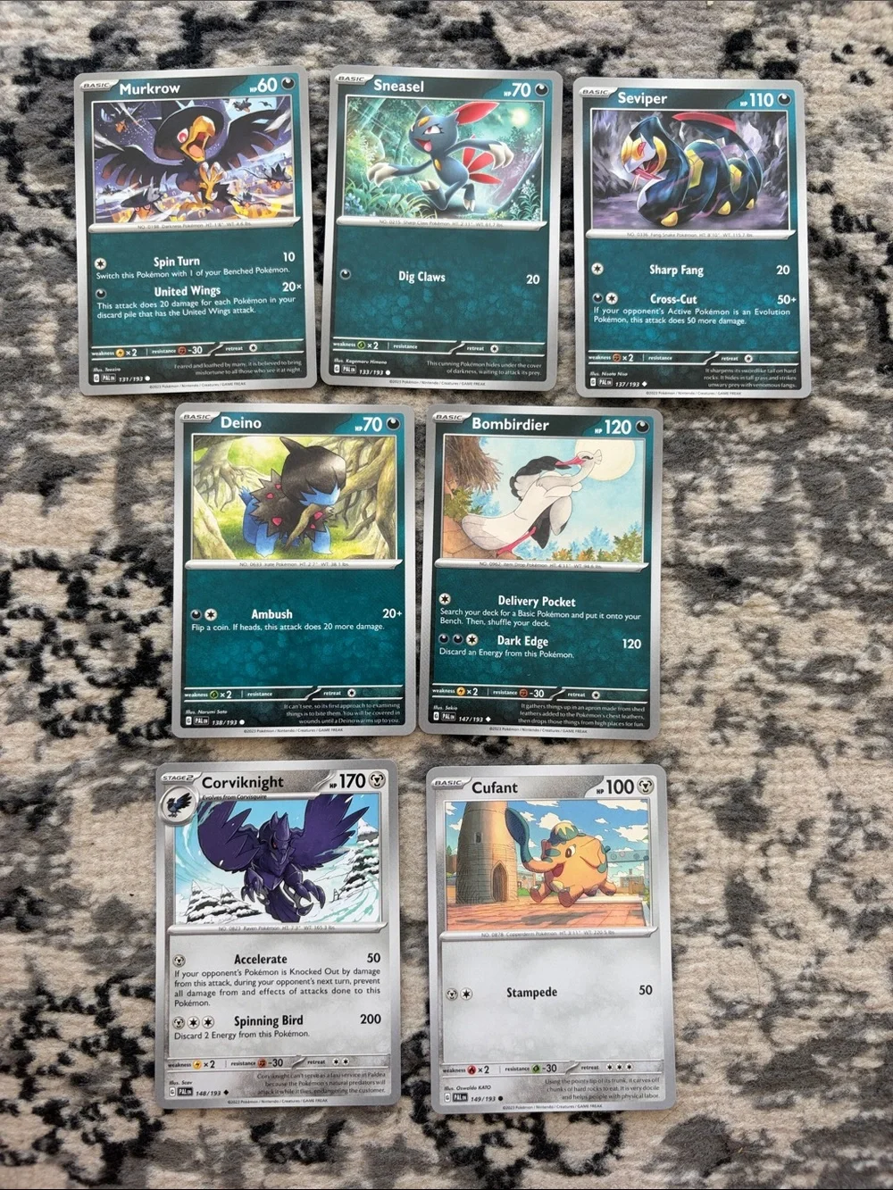 Pokemon Paldea Evolved Binder Builder Lot 41 Unique Cards No Duplicates